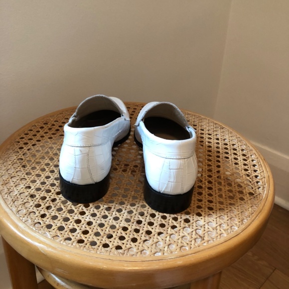 Maryam Nassir Zadeh Suffolk Loafer - White Croc - Picture 6 of 7